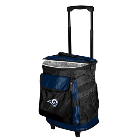 Logo Brands LA Rams Rolling Cooler 629-57B-1